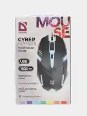 Игровая мышь Defender Cyber MB-560L 7цветов,3кнопки,1200dpi