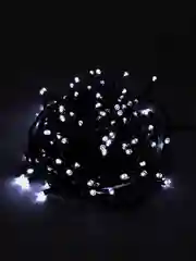 Белый гирлянда светодиодная, 13 м, 190 LED, 8 режимов