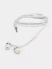 Серебряный наушники внутриканальные, вакуумные с разъёмом 3.5 Jack