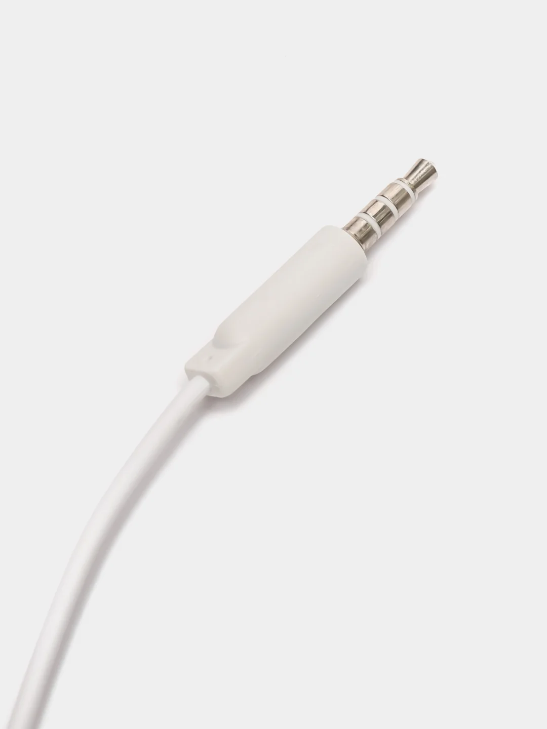 Серебряный наушники внутриканальные, вакуумные с разъёмом 3.5 Jack