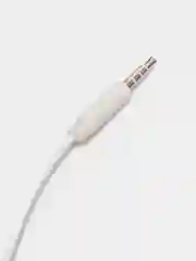 Серебряный наушники внутриканальные, вакуумные с разъёмом 3.5 Jack