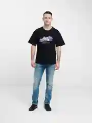 Черный футболка аниме "Наруто Kakashi" мужская женская