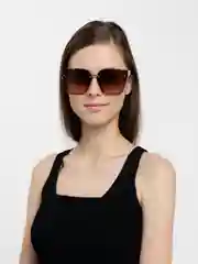 Коричневый солнцезащитные очки MIRSEE/Цветные очки/Женские/С большой оправой