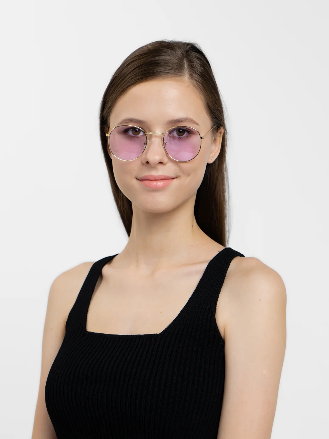 Фиолетовый цветные очки круглые MIRSEE