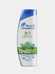Шампунь и бальзам-ополаскиватель против перхоти Head & Shoulders 2в1 "Ментол", 400 мл