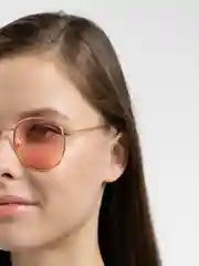 Розовый цветные очки круглые MIRSEE