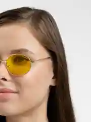 Желтый цветные солнцезащитные очки MIRSEE