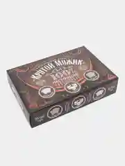 Подарочной набор 3 в 1 "Крутой мужик": домино, лото, карты, 18+