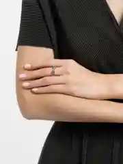 Серебряный кольцо с рунами