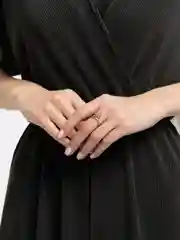 Серебряный кольцо Змейка безразмерное/ открытое кольцо