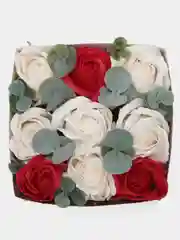 Подарочный букет из мыла "Розы"