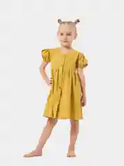 Оливковый платье для девочки из муслима