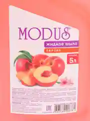 Жидкое мыло для рук Modus "Персик", разливное, 5 литров.