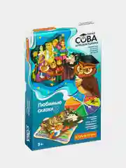 Голубой игра-викторина "Любимые сказки" серия Умная Сова от Bondibon