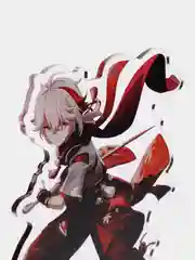 Угольный фигурка акриловая по аниме Genshin Impact (Геншин Импакт), собираемая, 2д, 11 см