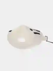 Молочный чехол для беспроводных наушников Apple AirPods 1/2, с карабином, силиконовый