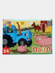 Лайм пазл "Синий Трактор", 24 элемента