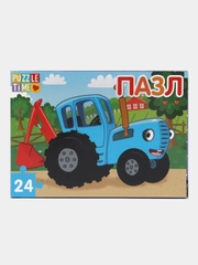 Пазл "Синий Трактор", 24 элемента
