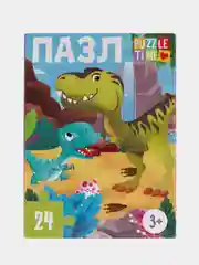 Пазл "Динозаврики", 24 элемента