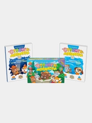 Игровой набор "Страсти-мордасти. Терапевтические сказки" (игра + 2 книги)