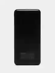 Черный внешний аккумулятор Power Bank (повербанк) 10000 mAh, чёрный