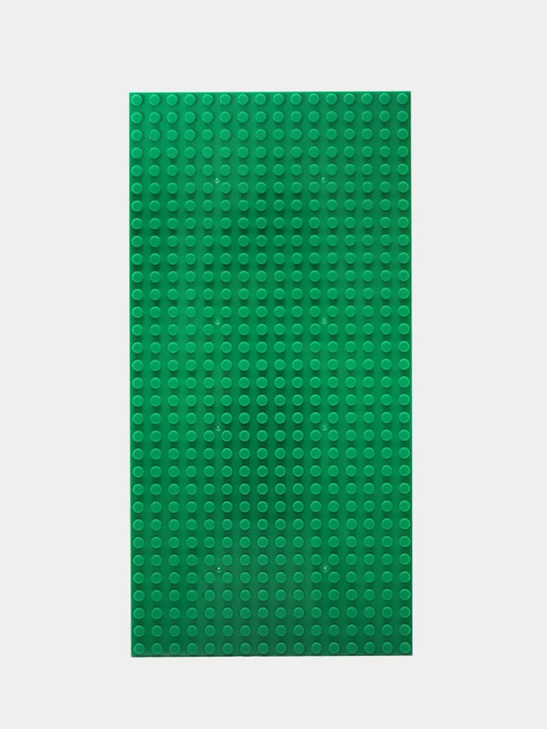 Зеленый строительная платформа для крупного конструктора типа Lego Duplo , пластина 25х51 см