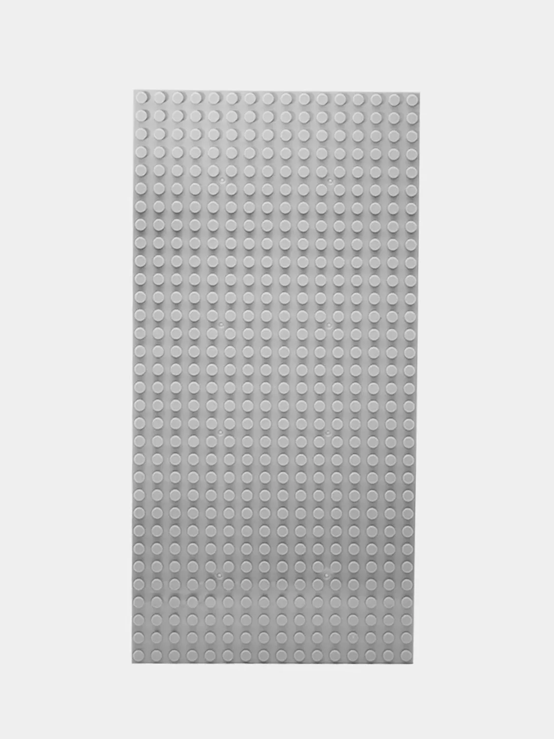 Серый строительная платформа для крупного конструктора типа Lego Duplo , пластина 25х51 см