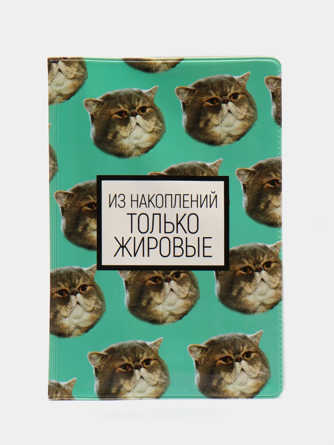Обложка для паспорта "Из накоплений только жировые"