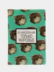 Обложка для паспорта "Из накоплений только жировые"