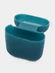 Синий меланж силиконовый чехол для наушников Apple AirPods 1 / 2
