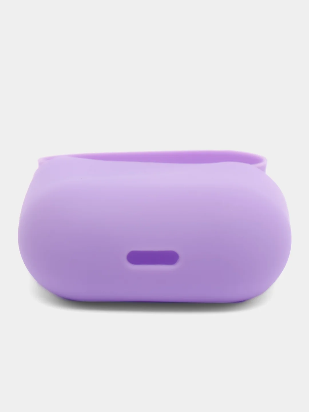 Аметистовый силиконовый чехол для наушников Apple AirPods 1 / 2