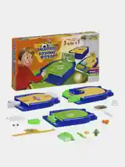 Футбол, Боулинг, Баскетбол" Настольная семейная игра "3в1"
