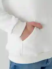 Молочный толстовка с капюшоном, унисекс