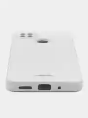 Белый чехол Xiaomi Redmi 9C, Redmi 9C NFC, Redmi 10A, Сяоми Редми 9С,  пластиковый под стекло