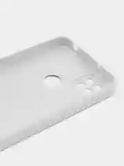 Белый чехол Xiaomi Redmi 9C, Redmi 9C NFC, Redmi 10A, Сяоми Редми 9С,  пластиковый под стекло
