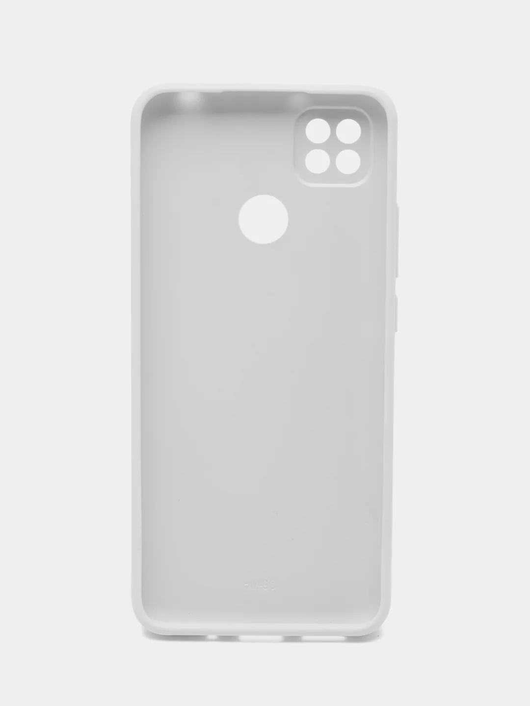 Белый чехол Xiaomi Redmi 9C, Redmi 9C NFC, Redmi 10A, Сяоми Редми 9С, пластиковый под стекло