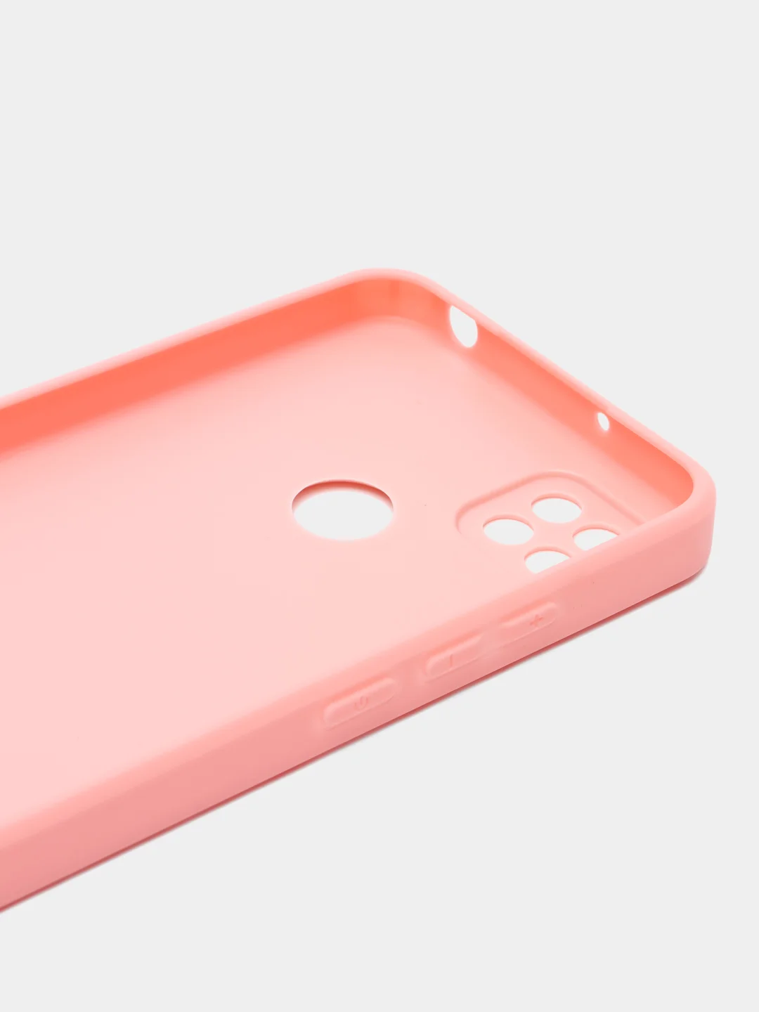 Розовый чехол Xiaomi Redmi 9C, Redmi 9C NFC, Redmi 10A, Сяоми Редми 9С, пластиковый под стекло
