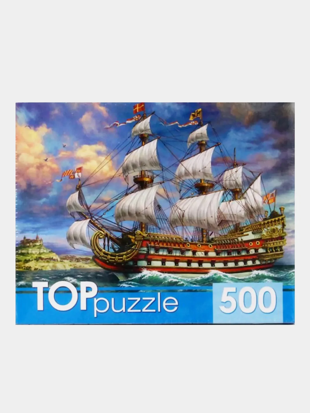 Красный пазлы, 500 элементов