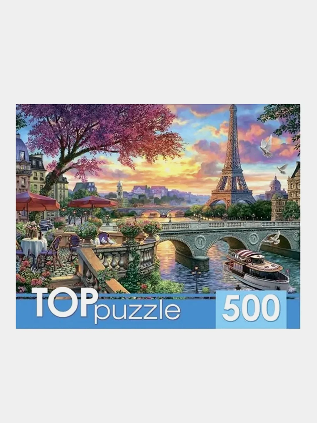 Фиолетовый пазлы, 500 элементов