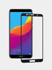 Защитное стекло 21D Huawei Y6 2018, c набором для поклейки