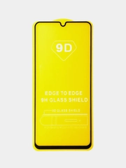 Защитное стекло на Samsung Galaxy A22 Черное ( Самсунг A22)