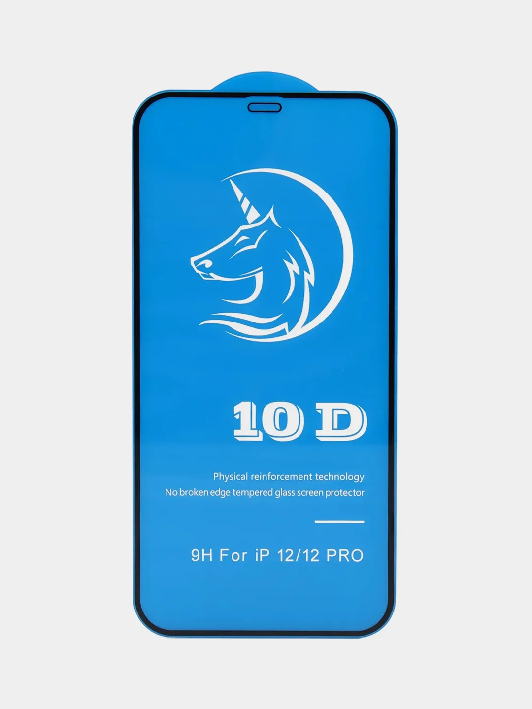 Черный защитное стекло STiX 10D iPhone 12/12 Pro с рамкой ,черное (PREМIUМ Олеофобное)