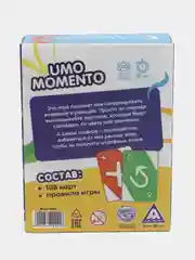 Настольная игра UMO MOMENTO, 108 карт, 7+