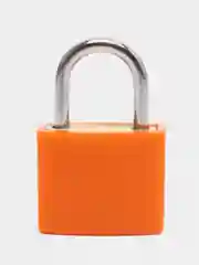 Оранжевый замок для чемоданов, навесной, цветной