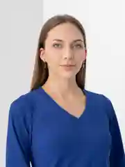 Золотой серьги клипсы с крестом