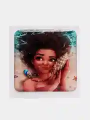 Хаки 3d-стикеры, наклейки на телефон Холодное сердце, Моана, Миньоны, Ариэль, Powerpuff Girls