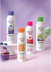 Оранжевый гель для душа 6 ароматов Апельсин, Черника, Малина, Груша Beauty Cafe 200 мл