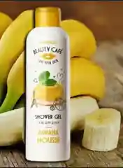 Желтый гель для душа 6 ароматов Апельсин, Черника, Малина, Груша Beauty Cafe 200 мл