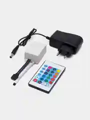 СВЕТОДИОДНАЯ ЛЕНТА LED SMD 3528 С БЛОКОМ ПИТАНИЯ И ПУЛЬТОМ RGB