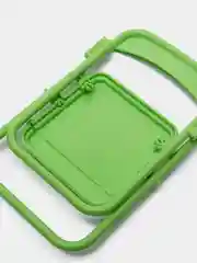 Салатовый держатель для телефона, пластиковый, Складная настольная регулируемая подставка-держатель